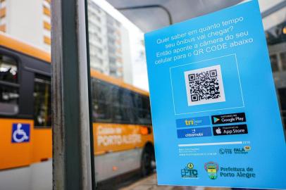 QR Code nas paradas de ônibus