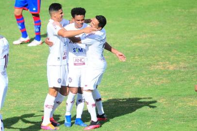  CAXIAS DO SUL, RS, BRASIL, 25/10/2020. SER Caxias x Marcílio Dias, jogo válido pela nona rodada do Grupo oito, da Série D, do Campeonato Brasileiro 2020 e realizado no estádio Centenário. (Porthus Junior/Agência RBS)<!-- NICAID(14625462) -->