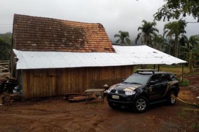  Operação policial resgatou migrante venezuelano em situação análoga ao trabalho escravo em Morro Reuter, no Vale do Sinos. Créditos: Polícia Federal / Divulgação<!-- NICAID(14628693) -->