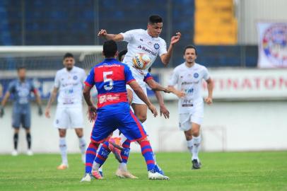  CAXIAS DO SUL, RS, BRASIL, 25/10/2020. SER Caxias x Marcílio Dias, jogo válido pela nona rodada do Grupo oito, da Série D, do Campeonato Brasileiro 2020 e realizado no estádio Centenário. (Porthus Junior/Agência RBS)<!-- NICAID(14625458) -->