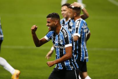  PORTO ALEGRE, RS, BRASIL - 29.10.2020 - O Grêmio recebe o Juventude na Arena, em Porto Alegre, pelo jogo de ida das oitavas de final da Copa do Brasil. (Foto: Isadora Neumann/Agencia RBS)<!-- NICAID(14629874) -->