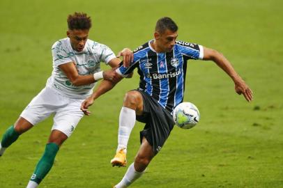  PORTO ALEGRE, RS, BRASIL - 29.10.2020 - O Grêmio recebe o Juventude na Arena, em Porto Alegre, pelo jogo de ida das oitavas de final da Copa do Brasil. (Foto: Isadora Neumann/Agencia RBS)<!-- NICAID(14629959) -->