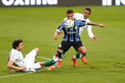  PORTO ALEGRE, RS, BRASIL - 29.10.2020 - O Grêmio recebe o Juventude na Arena, em Porto Alegre, pelo jogo de ida das oitavas de final da Copa do Brasil. (Foto: Isadora Neumann/Agencia RBS)<!-- NICAID(14629965) -->