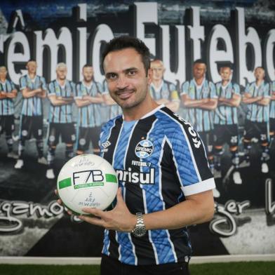  PORTO ALEGRE, RS, BRASIL - 30.10.2020 - Entrevista de Falcão, novo jogador do Grêmio de futebol 7. (Foto: Isadora Neumann/Agencia RBS)Indexador: ISADORA NEUMANN<!-- NICAID(14630927) -->