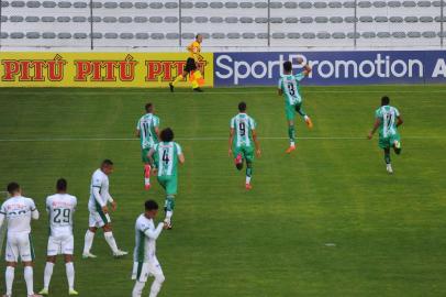  CAXIAS DO SUL, RS, BRASIL, 01/11/2020 -Juventude e Guarani, válido pela 19ª rodada do Campeonato Brasileiro da Série B. O jogo começa às 18h15min, no estádio Alfredo Jaconi, em Caxias do Sul. (Marcelo Casagrande/Agência RBS)<!-- NICAID(14631723) -->