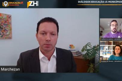 O atual prefeito e candidato à reeleição Nelson Marchezan (PSDB) foi o segundo entrevistado dos Diálogos Educação Já Municípios em Porto Alegre, um evento realizado por GZH em parceria com o Todos Pela Educação. Questionado pela colunista Rosane de Oliveira e o repórter Guilherme Justino, Marchezan falou sobre o planejamento de ações para a volta às aulas presenciais, apresentou propostas para a primeira infância, abordou a necessidade de expansão de vagas em creches e comentou planos para melhorar a alfabetização e os indicadores de aprendizagem dos alunos da rede municipal da Capital.<!-- NICAID(14633941) -->