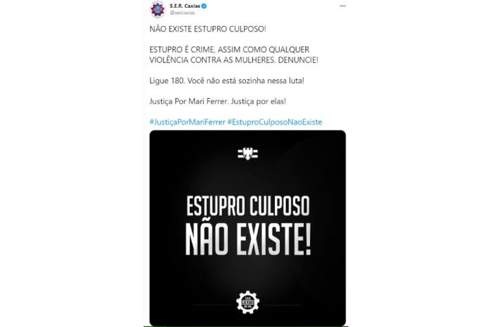 Reprodução / Twitter @sercaxias