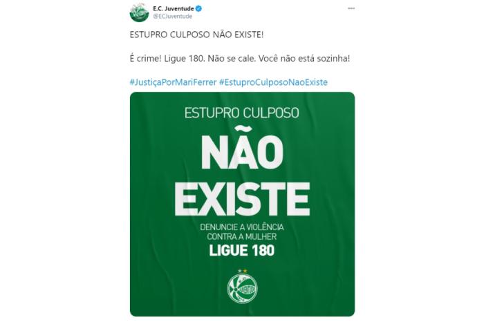 Reprodução / Twitter @ECJuventude