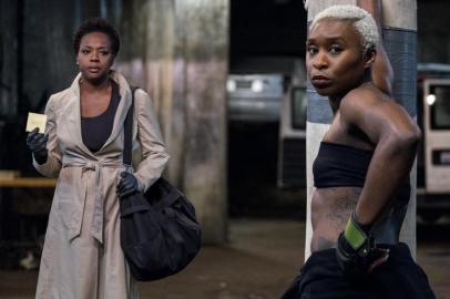 Viola Davis e Cynthia Erivo em As Viúvas<!-- NICAID(13853584) -->