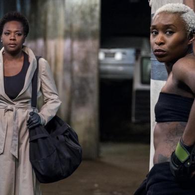 Viola Davis e Cynthia Erivo em As Viúvas<!-- NICAID(13853584) -->