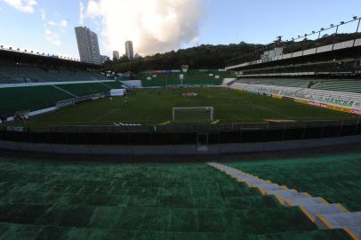  CAXIAS DO SUL, RS, BRASIL, 01/11/2020 -Juventude e Guarani, válido pela 19ª rodada do Campeonato Brasileiro da Série B. O jogo começa às 18h15min, no estádio Alfredo Jaconi, em Caxias do Sul. (Marcelo Casagrande/Agência RBS)<!-- NICAID(14631652) -->