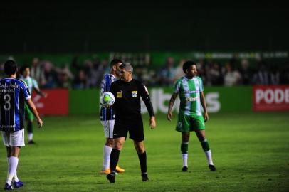  CAXIAS DO SUL, RS, BRASIL, 05/11/2020. Juventude x Grêmio, jogo da volta das oitavas de final da Copa do Brasil 2020 e realizado no estádio Alfredo Jaconi. (Porthus Junior/Agência RBS)<!-- NICAID(14636127) -->