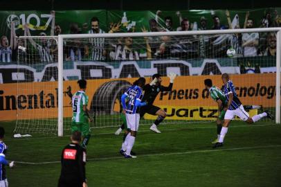  CAXIAS DO SUL, RS, BRASIL, 05/11/2020. Juventude x Grêmio, jogo da volta das oitavas de final da Copa do Brasil 2020 e realizado no estádio Alfredo Jaconi. (Porthus Junior/Agência RBS)<!-- NICAID(14636166) -->