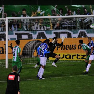  CAXIAS DO SUL, RS, BRASIL, 05/11/2020. Juventude x Grêmio, jogo da volta das oitavas de final da Copa do Brasil 2020 e realizado no estádio Alfredo Jaconi. (Porthus Junior/Agência RBS)<!-- NICAID(14636166) -->