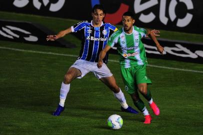  CAXIAS DO SUL, RS, BRASIL, 05/11/2020. Juventude x Grêmio, jogo da volta das oitavas de final da Copa do Brasil 2020 e realizado no estádio Alfredo Jaconi. (Porthus Junior/Agência RBS)<!-- NICAID(14636183) -->