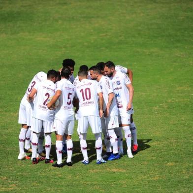  CAXIAS DO SUL, RS, BRASIL, 25/10/2020. SER Caxias x Marcílio Dias, jogo válido pela nona rodada do Grupo oito, da Série D, do Campeonato Brasileiro 2020 e realizado no estádio Centenário. (Porthus Junior/Agência RBS)<!-- NICAID(14625432) -->