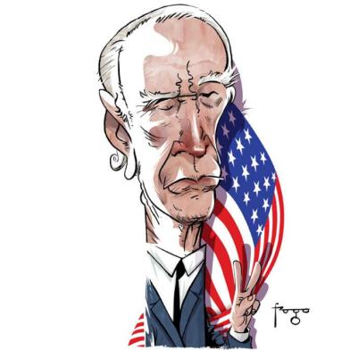  Caricatura do candidato democrata à presidência dos Estados Unidos, Joe Biden, para a seção Frases da Semana da superedição de ZH de 7 e 8 de novembro de 2020 - VERSÃO ONLINE<!-- NICAID(14637024) -->