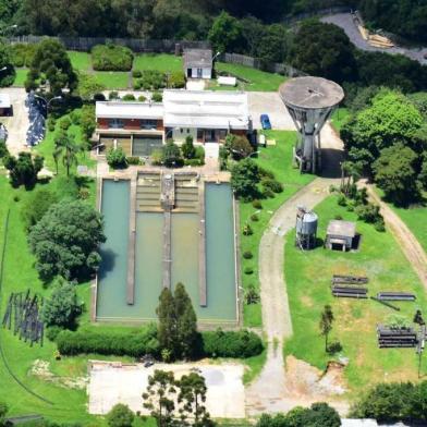 Vista da estação de tratamento Celeste Gobbato, em Caxias do Sul, que passará por ampliação<!-- NICAID(13506313) -->