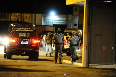  CHARQUEADAS,RS,BRASIL.2020,11,09.Operação Império da Lei 2,para transferenacias de presos,da Penitenciaria Modulada de Charqueadas,para sistema prisional federal(RONALDO BERNARDI/AGENCIA RBS).<!-- NICAID(14637989) -->