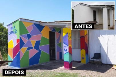 banheiros , coloridos , vila casarão , antes , depois<!-- NICAID(14639784) -->