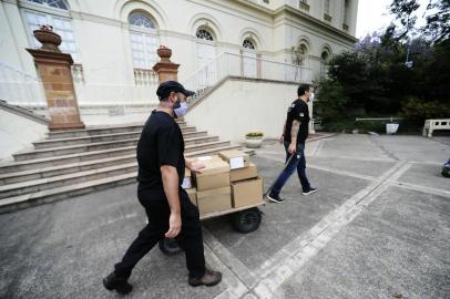  PORTO ALEGRE,RS,BRASIL.2020,11,11.Operação Bastidores,desencadeada pela Polícia Civil,para investigar e apurar inrregularidades em contrações e licitações,na associação do Multipalco.(ROANALDO BERNARDI/AGENCIA RBS).<!-- NICAID(14640026) -->