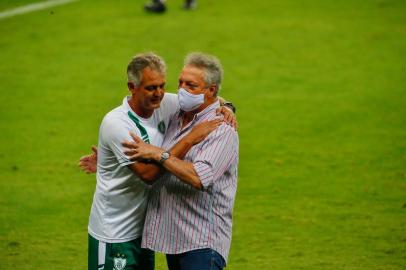  PORTO ALEGRE, RS, BRASIL - 11.11.2020 - O Inter recebe o América-MG, no Beira-Rio, em jogo de ida das quartas de final da Copa do Brasil. (Foto: Lauro Alves/Agencia RBS)<!-- NICAID(14640862) -->