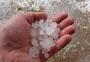 Granizo atinge área rural de municípios da Serra