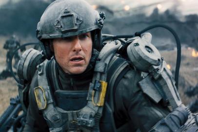 No Limite do Amanhã (2014), com Tom Cruise<!-- NICAID(14641328) -->