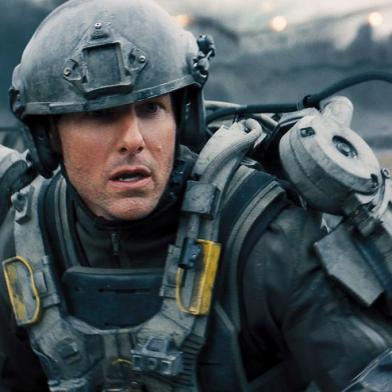 No Limite do Amanhã (2014), com Tom Cruise<!-- NICAID(14641328) -->