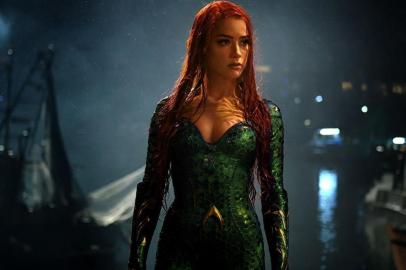 Amber Heard como Mera em Aquaman