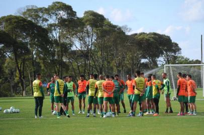  CAXIAS DO SUL, RS, BRASIL, 03/11/2020 - Juventude treina no seu CT antes de enfrentar op Grêmio pelo campeonato brasileiro.  (Marcelo Casagrande/Agência RBS)<!-- NICAID(14633997) -->