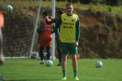  CAXIAS DO SUL, RS, BRASIL, 03/11/2020 - Juventude treina no seu CT antes de enfrentar op Grêmio pelo campeonato brasileiro.  (Marcelo Casagrande/Agência RBS)<!-- NICAID(14633987) -->