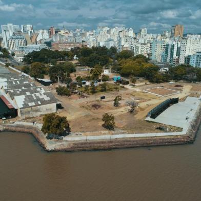  PORTO ALEGRE, RS, BRASIL - 12.11.2020 - Novo prazo de entrega da obra do projeto Embarcadero. (Foto: Lauro Alves/Agencia RBS)<!-- NICAID(14641535) -->