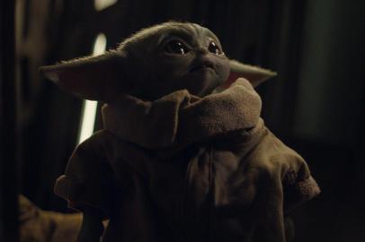 Baby Yoda, em The Mandalorian<!-- NICAID(14641950) -->