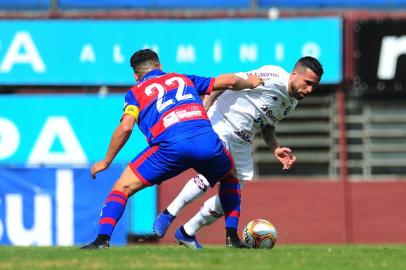  CAXIAS DO SUL, RS, BRASIL, 25/10/2020. SER Caxias x Marcílio Dias, jogo válido pela nona rodada do Grupo oito, da Série D, do Campeonato Brasileiro 2020 e realizado no estádio Centenário. (Porthus Junior/Agência RBS)<!-- NICAID(14625443) -->