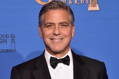 George Clooney no Globo de Ouro.<!-- NICAID(11116356) -->