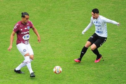  CAXIAS DO SUL, RS, BRASIL, 27/09/2020. Caxias x Tubarão, jogo válido pela segunda rodada do Campeonato Brasileiro 2020, Grupo 8. Jogo realizado no estádio Centenário. (Porthus Junior/Agência RBS)<!-- NICAID(14602424) -->