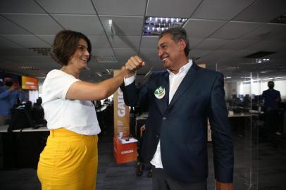  PORTO ALEGRE, RS, BRASIL, 18/11/2020-  Debate dos candidatos a prefeito de Porto Alegre.   Foto: Jefferson Botega / Agencia RBSIndexador: Jeff Botega<!-- NICAID(14646545) -->