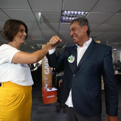  PORTO ALEGRE, RS, BRASIL, 18/11/2020-  Debate dos candidatos a prefeito de Porto Alegre.   Foto: Jefferson Botega / Agencia RBSIndexador: Jeff Botega<!-- NICAID(14646545) -->