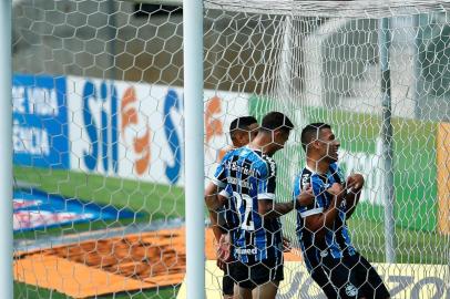  PORTO ALEGRE, RS, BRASIL - 18.11.2020 - O Grêmio recebe o Cuiabá, na Arena, pelo jogo de volta das quartas de final da Copa do Brasil. (Foto: Marco Favero/Agencia RBS)Indexador: Felix Zucco<!-- NICAID(14646845) -->