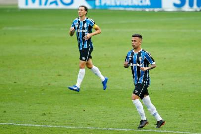  PORTO ALEGRE, RS, BRASIL - 18.11.2020 - O Grêmio recebe o Cuiabá, na Arena, pelo jogo de volta das quartas de final da Copa do Brasil. (Foto: Marco Favero/Agencia RBS)Indexador: Felix Zucco<!-- NICAID(14646956) -->