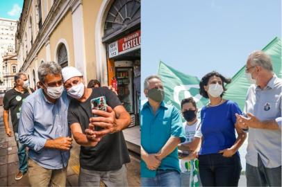 Melo no Mercado e Manuela na Orla 