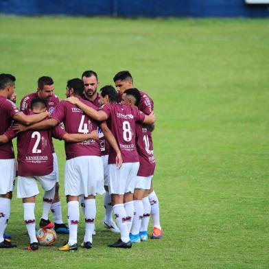  CAXIAS DO SUL, RS, BRASIL, 13/11/2020. Caxias x Pelotas, jogo válido pela 12ª rodada do grupo 8 da Série D do Campeonato Brasileiro, realizado no estádio Centenário. (Porthus Junior/Agência RBS)<!-- NICAID(14642436) -->