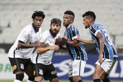  Imagens da partida entre Corinthians e Grêmio, neste domingo (22), na Neo Química Arena, pela 22ª rodada do Campeonato Brasileiro 2020 - Fotos: Rodrigo Coca/Agência Corinthians<!-- NICAID(14650271) -->