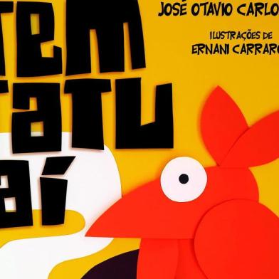 livro infantil  TEM TATU AÍ?, de José Otavio Carlomagno<!-- NICAID(14650522) -->