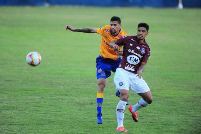  CAXIAS DO SUL, RS, BRASIL, 13/11/2020. Caxias x Pelotas, jogo válido pela 12ª rodada do grupo 8 da Série D do Campeonato Brasileiro, realizado no estádio Centenário. (Porthus Junior/Agência RBS)<!-- NICAID(14642531) -->