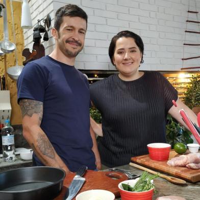 Lela Zaniol e Diogo Carvalho, destemperados na tv