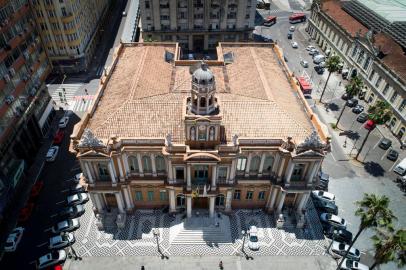  PORTO ALEGRE, RS, BRASIL, 25-11-2020: Prefeitura Municipal de Porto Alegre. (Foto: Mateus Bruxel / Agencia RBS)<!-- NICAID(14652500) -->