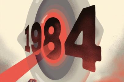 1984, de George Orwell, adaptação em quadrinhos por Fido Nesti<!-- NICAID(14655192) -->