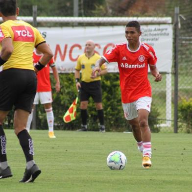 Inter venceu o Cruzeiro pelo Brasileirão Sub-20, neste sábado, na Morada dos Quero-Queros, em Alvorada. Na foto, Amaya<!-- NICAID(14655349) -->